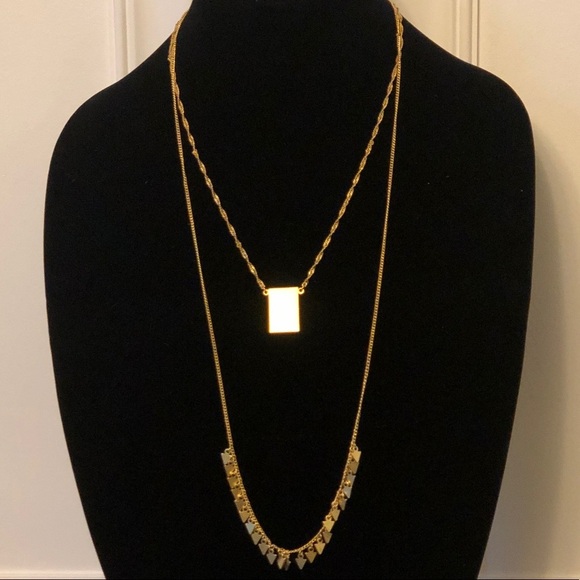 MADEWELL Gold Two-Piece Necklace Set - Picture 5 of 6